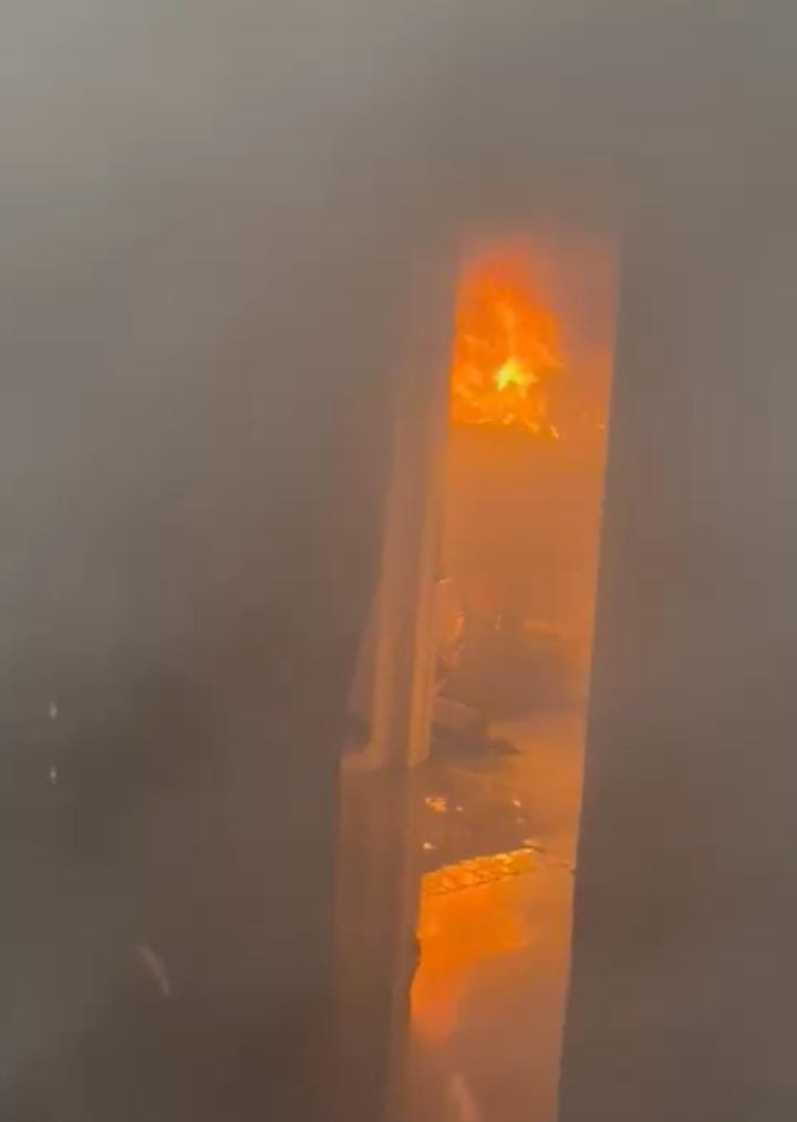 Reportan incendio en Villa Verde, sector Padre Abreu en La Romana.