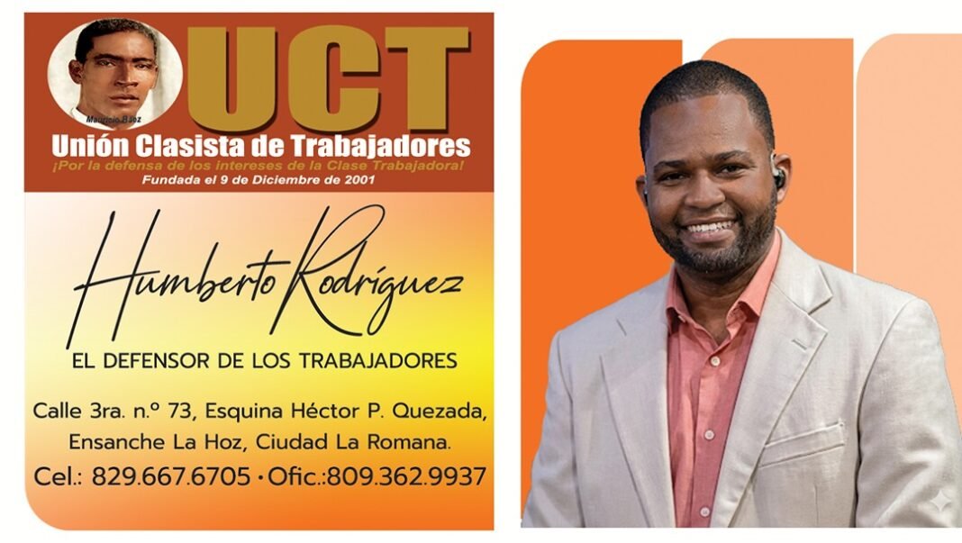 UCT anuncia apertura de oficina en La Romana y convoca concentración por el Día del Trabajador