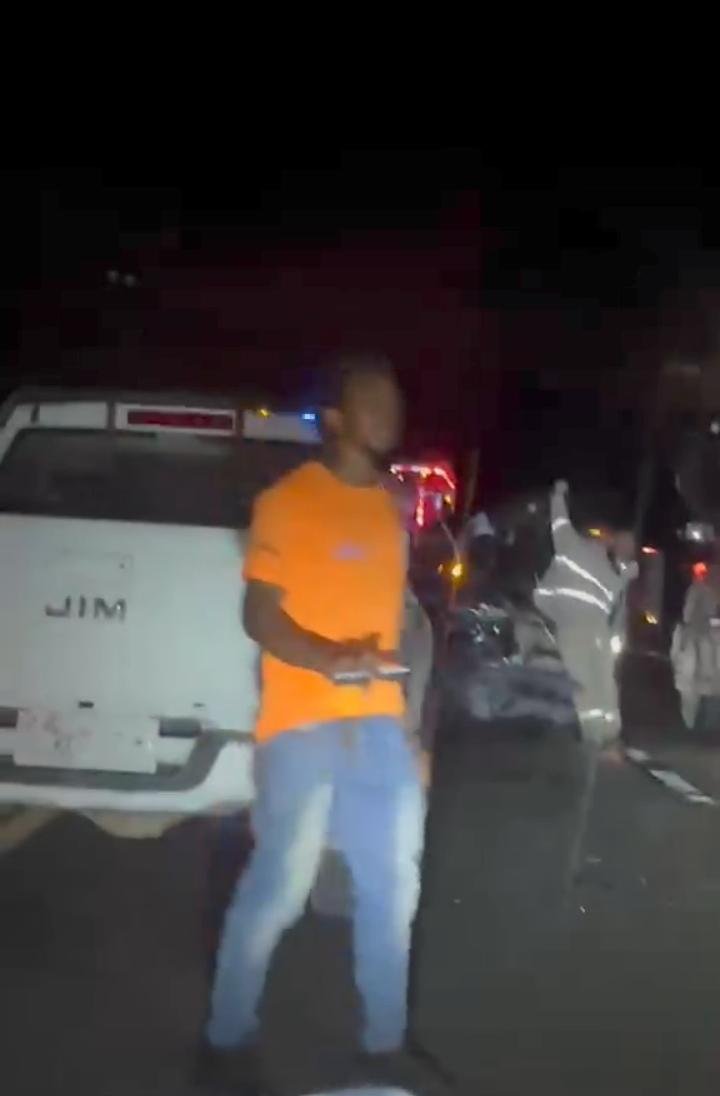 Reportan accidente de tránsito en el kilómetro 14 de Cumayasa.