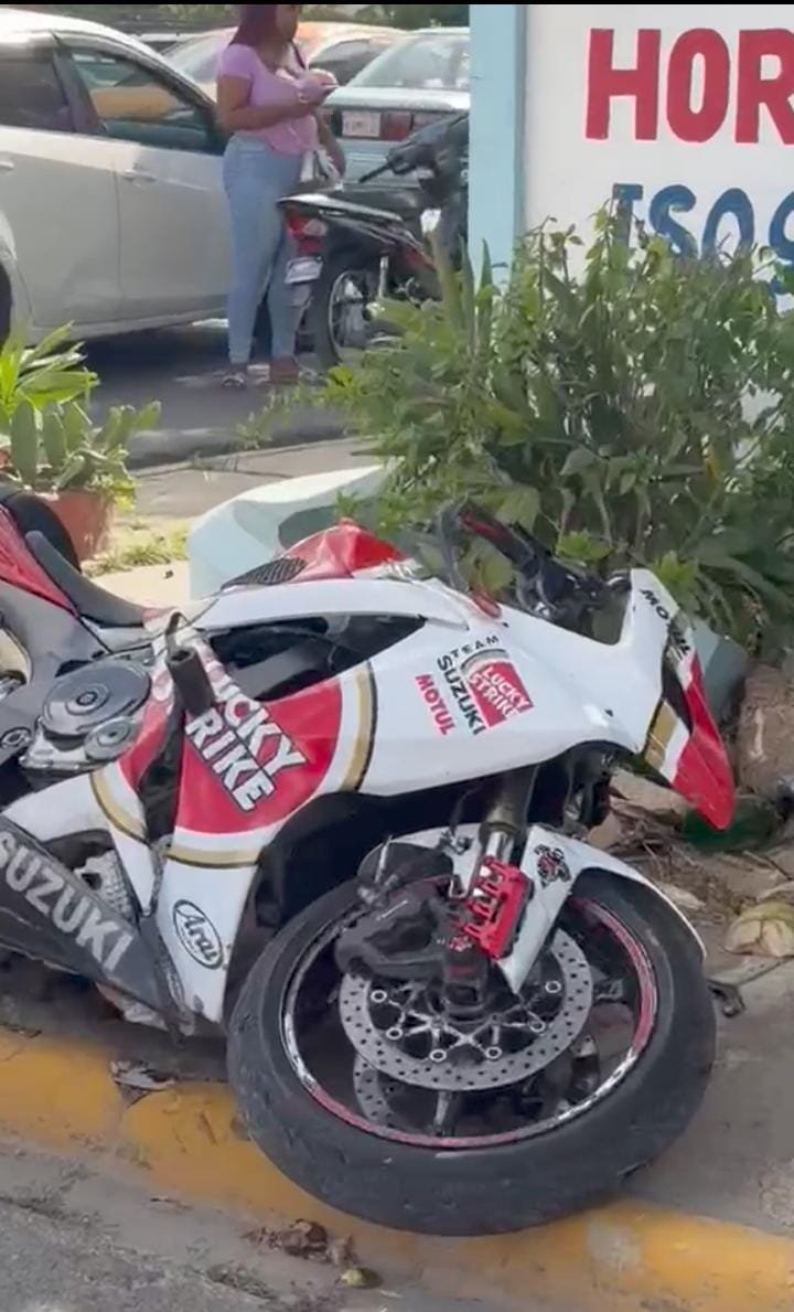 ACCIDENTE DE TRÁNSITO EN LA AVENIDA PADRE ABREU, LA ROMANA.