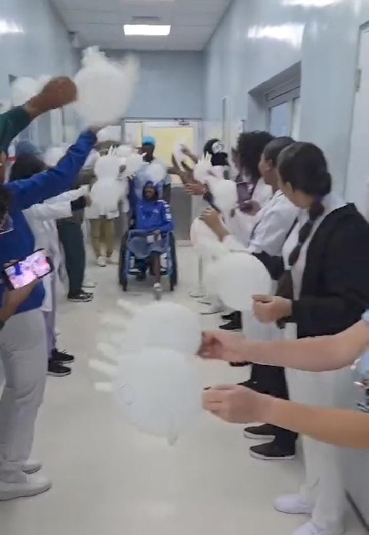 TRAS CASI TRES MESES HOSPITALIZADO, PACIENTE RECIBE EL ALTA MÉDICA EN EL HOSPITAL MUNICIPAL DE VILLA HERMOSA.