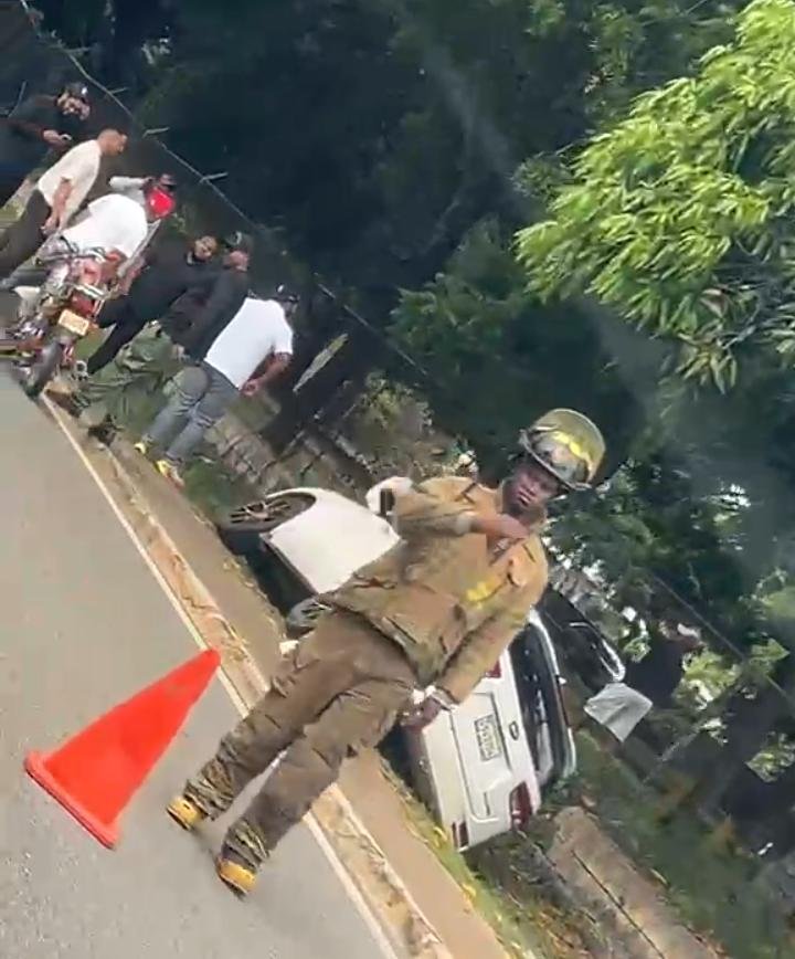 REPORTAN ACCIDENTE EN BUENA VISTA.